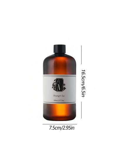 زيت عطري أساسي سعة 500 مل، زيت معطر لإعادة تعبئة جهاز الرذاذ الفوق صوتي، جهاز الرذاذ بالقصبات، معطر بدون لهب (تركيز 30%، معظم منتجات السوق هي 4%-6%)، زيت عطري فاخر لجهاز الرذاذ بالقصبات للفنادق الراقية