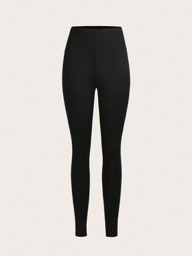 SHEIN EZwear 3 قطعة / مجموعة سراويل كاجوال للنساء مصنوعة من الحياكة الرفيعة الطويلة للصيف