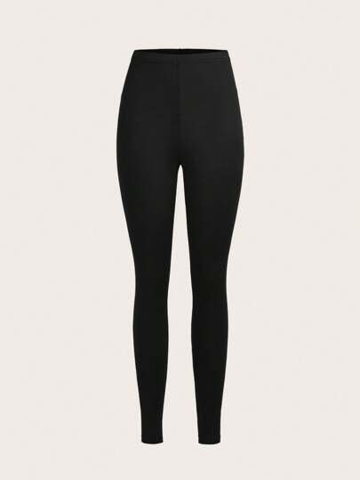 SHEIN EZwear 3 قطعة / مجموعة سراويل كاجوال للنساء مصنوعة من الحياكة الرفيعة الطويلة للصيف