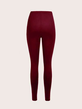 SHEIN EZwear 3 قطعة / مجموعة سراويل كاجوال للنساء مصنوعة من الحياكة الرفيعة الطويلة للصيف