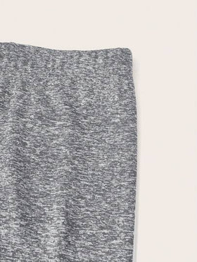SHEIN EZwear 3 قطعة / مجموعة سراويل كاجوال للنساء مصنوعة من الحياكة الرفيعة الطويلة للصيف