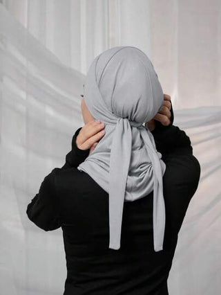 1 قطعة وشاح رقبة نسائي لون أحادي من القماش المرن والمنفذ للهواء والماص للعرق، متعدد الاستخدامات كعصابة للرأس وطرحة للرياضة واللياقة البدنية والأزياء اليومية