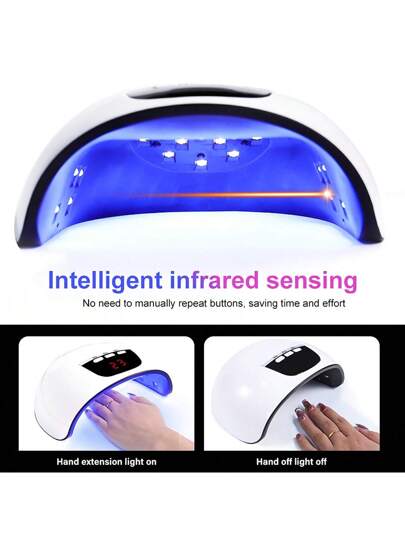 مصباح أظافر UV LED احترافي، مصباح أظافر UV LED لطلاء أظافر جيل المعالجة السريعة، مجفف ضوئي