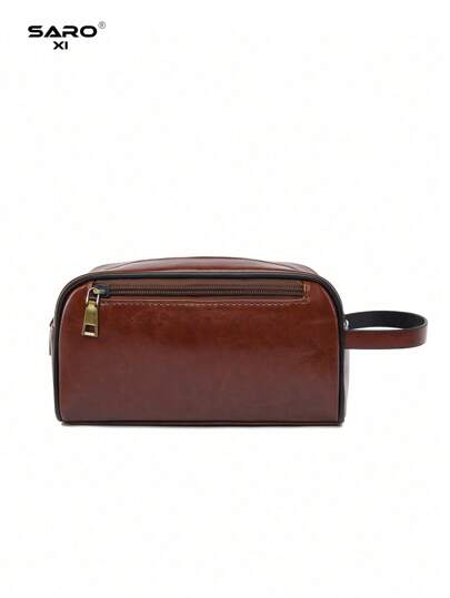 saroxi حقيبة كلاتش رياضية كبيرة السعة للرجال للسفر والخروج، عصرية وبسيطة، مناسبة للمكتب والشباب والطلبة، خيار هدية رائع