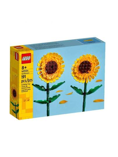 LEGO طقم بناء دوار الشمس من ليغو، هدية رائعة للأطفال