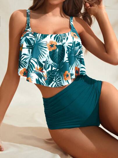 طقم تانكيني حريمي Swim ملابس علوية بكيني بتصميم أنيق مناسب للصيف