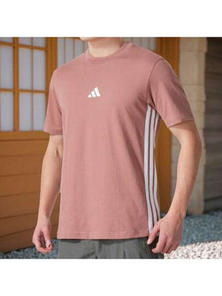 Adidas تي شيرت رياضي بأكمام قصيرة للرجال للرياضة، اللياقة البدنية والارتداء اليومي، JE6395