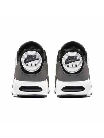 Nike أحذية ترفيهية كاجوال مريحة منخفضة الجزء العلوي من طراز اير ماكس كورليت، أحذية رياضية نمط الحياة، للجنسين باللونين الأسود والرمادي