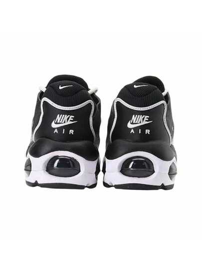 Nike أحذية جري رياضية ريترو منخفضة القمة مريحة من طراز Air Max TW، للرجال، باللونين الأسود والأبيض