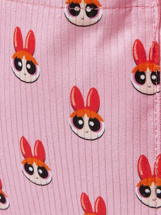 THE POWERPUFF GIRLS X  حقيبة كبيرة السعة مطبوعة بأكملها للنساء