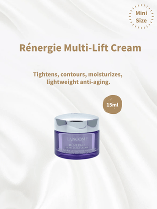 Lancôme 15مل من مرطب لانكوم ثلاثي الألوان لشدة النضارة | كريم هواء معطر براح وردي معالج للجلد ليلا بأثر فوري لتحييد وترطيب البشرة