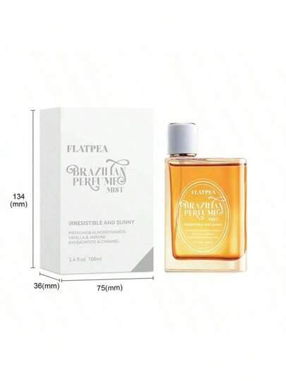 عطر بيرازيلي 602 #‎ - عطر 100 مل (3.4 أونصة سائلة) بنكهة الفانيليا الفاخرة (نكهة الكراميل والفانيليا)