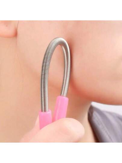 5 علب أداة إزالة الشعر بالنوابض لإزالة شعر الوجه والخذين والشفايف، كريم إزالة شعر، تجميل وحلاقة وخيط وأدوات مكياج للنساء