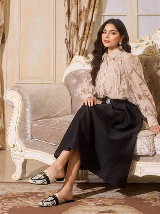 CUCCOO TILAWA أحذية نسائية بتطريز زهري مزينة بسلاسل، أحذية مفتوحة مسطحة للصيف أثناء العطلات، أحذية بيع صيفي، أحذية للطلاب الجامعيين، أحذية للعطلات والسنة الجديدة والخريفرمضان