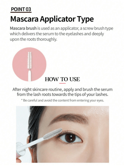 ETUDE 9 جرام سيروم رموش | رعاية يومية لطيفة للرموش | صيغة مغذية خفيفة الوزن، تخلق رموش جميلة طبيعية | أداة تطبيق دقيقة | أساس المكياج | مستحضرات تجميل كورية | 9 جرام / 0.32 أونصة