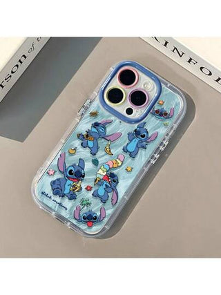 Sanrio قضية الهاتف الواقية للايفون 13 والايفون 16 برو ماكس، ذات نمط ريش كريمي وشخصية الخياطة الكرتونية الجذابة، شاملة ومقاومة للسقوط