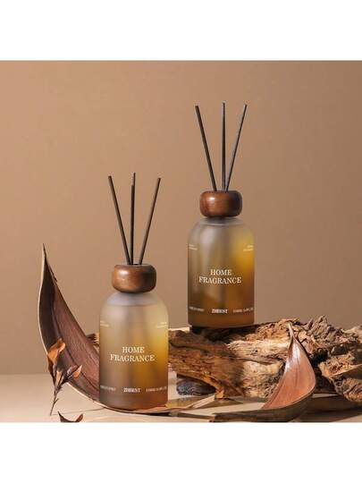 1 قطعة - 250/500 مل موزع عطر منزلي عالي السعة بأعواد الخيزران، عطر دائم، منعش للهواء، موزع زيت معطر، مناسب كهدية لأفضل صديق، للنساء، في فصل الشتاء، عيد الهالوين، عيد الميلاد