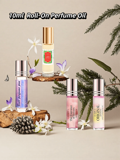 FLATPEA زيت عطري بروليون فيرومون 10مل - روائح الفانيليا، العنبر، الفاكهة والزهور والمسك | لاستخدام اليومي ولجميع المناسبات، لزيادة الثقة والفخامة