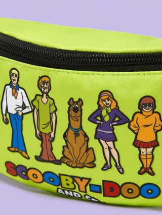 أحذية أوكسفورد حريمي SCOOBY-DOO X  حقيبة خصر بسحاب مطبوعة بطباعة الأحرف والرسوم الكرتونية للموضة