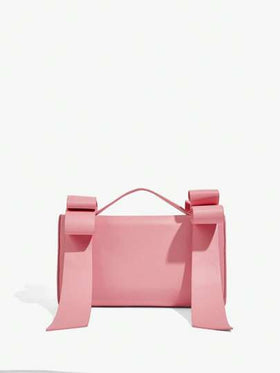 SHEIN ICON حقيبة يد نسائية أنيقة، حقيبة كروس بودي، فيونكة، وردي، أنيق، شخصي، بسيط، متنوع، شارع، حلو وبارد للفتيات، فتيات ساخنة، Y2K، رجعي، محيكات، فينتاج، مراهقات، لحفلة الكوكتيل، حفلة، سهرة، نادي، موعد، عيد ميلاد، مسائي، موعد، كرة، يومي، شاي بعد الظهر