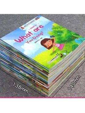 Lachilly كتاب قصص إنجليزية تعليمية للأطفال في مرحلة ما قبل المدرسة، مواد تعليمية للروضة تحتوي على قصص متنوعة، كتب بقصص بسيطة ورسومات جميلة، كتب تعليم المفردات للأطفال