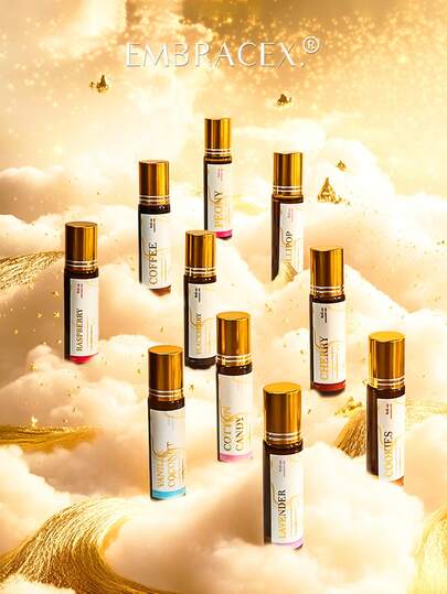 EMBRACEX. زيت عطري بعطر القطن الحلو 10مل - رائحة دائمة، مناسب للمبخر والشموع والاستخدام اليومي والمناسبات والهدايا، زيت عطري بتطبيق الدهان، العناية بالجلد، معطر السيارة