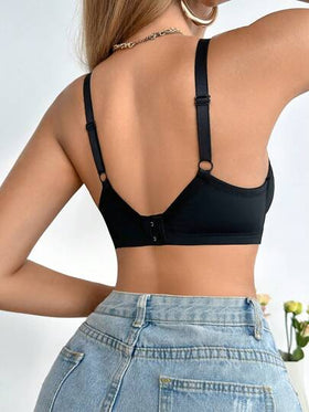 DesireSculpt 1 قطعة صدرية ذات سلك لمرأة موضة مناسبة للصيف
