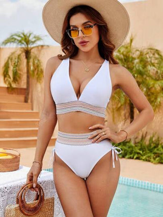 بيكيني نسائي جديد لفصل الصيف، بتصميم رباط سميك مريح
