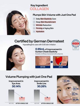 Mediheal 100 قطعة/170 مل/5.74 أونصة سائل، وسادات قطنية مشربة بالكولاجين، خفيفة الوزن شفافة بيضاء مائية، مرطبة، طبقة مرنة، امتصاص في 10 ثوان، بدون بقايا، محكمة الإغلاق الصحي، رعاية ما بعد الشمس، ضروريات حقيبة الرياضة، أساس المكياج، بديل قناع النوم، مستحضرا