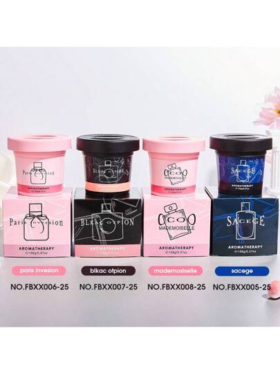 مُعطر سيارة صلب 158 جرام، معطر هواء منزلي غير قابل للاشتعال، نشر العطور العلاجية، رائحة طويلة الأمد، يزيل الروائح الكريهة، ينبعث منه عطر طويل الأمد، منتج لعيد الحب، مناسب للاستخدام اليومي، السفر، الخزانة، الحمام، غرفة المعيشة، غرفة النوم، السيارة،...
