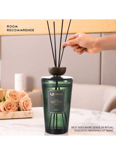 [سعة كبيرة 1000 مل + عطر متواصل] مُنعِش الهواء، عطر داخلي منزلي، منزع الروائح للحمام والغرفة والسيارة، عطر متواصل، خيارات عطرية متعددة، سائل موزع بدون لهب، صيغة