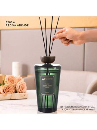 [سعة كبيرة 1000 مل + عطر متواصل] مُنعِش الهواء، عطر داخلي منزلي، منزع الروائح للحمام والغرفة والسيارة، عطر متواصل، خيارات عطرية متعددة، سائل موزع بدون لهب، صيغة