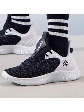 Under Armour حذاء كرة السلة CURRY10 Star Curry للرجال ذو الرقبة المنخفضة والمبطن