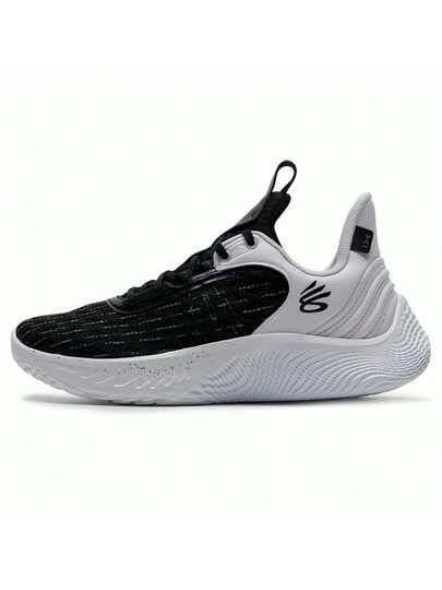 Under Armour حذاء كرة السلة CURRY10 Star Curry للرجال ذو الرقبة المنخفضة والمبطن
