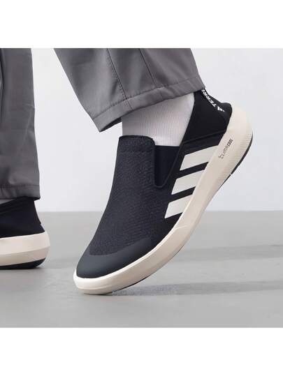 Adidas أحذية TERREX BOAT HIKING خفيفة الوزن ومريحة وجيدة التهوية ومقاومة للتآكل للمشي لمسافات طويلة في الهواء الطلق للرجال والنساء