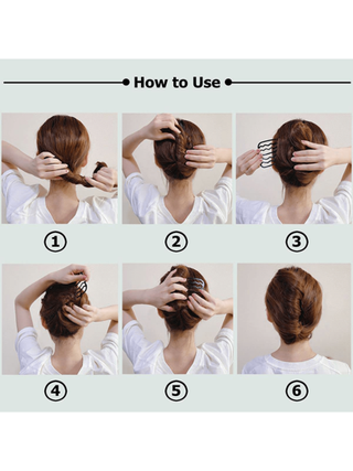 مجموعة أمشاط بلاستيكية 6 قطع - مشابك شوكة شعر على شكل حرف U مع أسنان لتسريحات الشعر المرفوعة - اكسسوارات شعر بطراز عتيق للنساء ذوات الشعر الموج أو الطبيعي - بدون رائحة، مناسبة للفئة العمرية 14 سنة فأكثر - دبوس شعر أسود للتسريحات الكلاسيكية