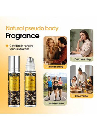 زجاجة 1 /10مل من زيت عطري بغطاء دواسة للرجال والنساء في الشرق الأوسط - عطر دائم، روائح زهرية طبيعية وطازجة، مناسب للتعارف، والعمل، والحفلات والسفر اليومي، يعزز الثقة بالنفس ويُظهر المزاج الراقي [بدون حرائق ولا ]
