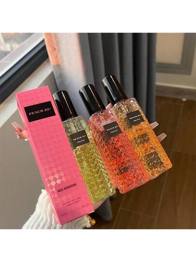 PEACH JO+ 1/2/3 قطعة رذاذ عطر للملابس، معطر هواء، عطر خفيف وعطر دائم، مناسب للعائلة والأصدقاء، هدايا عيد الحب، حفلات الزفاف الرومانسية، والمنزل، محمول