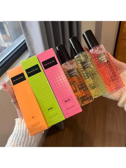 PEACH JO+ 1/2/3 قطعة رذاذ عطر للملابس، معطر هواء، عطر خفيف وعطر دائم، مناسب للعائلة والأصدقاء، هدايا عيد الحب، حفلات الزفاف الرومانسية، والمنزل، محمول