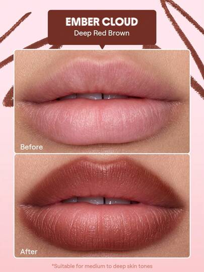 SHEGLAM Cloudline Blur قلم تحديد الشفاه - سحابة الجمر عيد الأب تخرُّج عيد ميلاد عطلة عام 2000 فاخر موضة ماكياج مستحضرات التجميل حفلة شاطئ يسافر التخييم في الهواء الطلق مدرسة حرم الجامعة رحلة المهرجانات ديكور هدية حاضر وَردَة بنت كوسبلاي أفضل لون سحر...