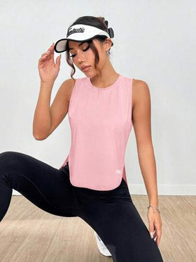 Easithlete قميص نسائي رياضي متنوع للرياضة والجري مطبوع عليه حرف