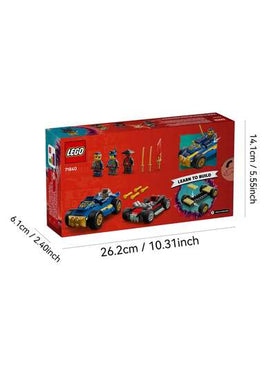 LEGO سباق سيارات روغ ضد دريكس من مجموعة ليجو 71840 نينجاجو