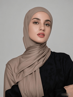 قطعة واحدة وشاح كاجوال أنيق بلون أساسي مع شراريب، قماش تريكو ممتاز، حجاب توربان مناسب للحياة اليومية والسفر والمناسبات مع الفستان