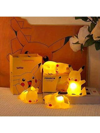 pokemon بيكاتشو - هدية عيد مبتكرة ، بيكاتشو جميل ، مثالي للنوم ومكتب الليل ، خيار إضاءة فريد وممتع ، رائع لعشاق بوكيمون