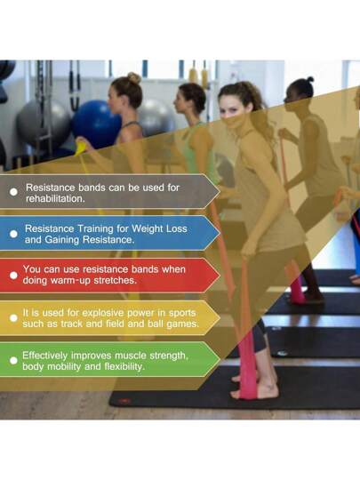مجموعة أشرطة المقاومة المهنية، خالية من اللاتكس، أشرطة مطاطية مرنة، مناسبة للتدريبات الرياضية للنساء والرجال، أشرطة مقاومة للعلاج الطبيعي، للبيلاتس واليوجا - للتمرين والتمدد وتدريب اللياقة البدنية