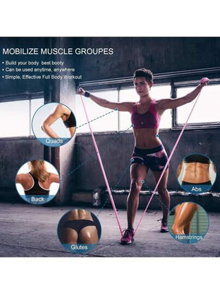 مجموعة أشرطة المقاومة المهنية، خالية من اللاتكس، أشرطة مطاطية مرنة، مناسبة للتدريبات الرياضية للنساء والرجال، أشرطة مقاومة للعلاج الطبيعي، للبيلاتس واليوجا - للتمرين والتمدد وتدريب اللياقة البدنية