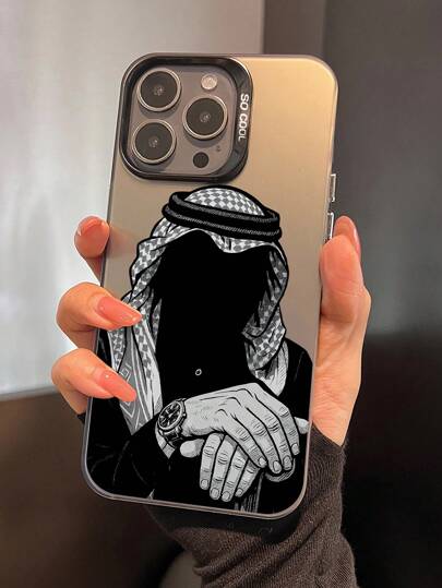 غطاء هاتف بطبعة تصويرية، ذو ثقافة إسلامية، غطاء كاميرا مضاد للسقوط بملمس ناعم، متوافق مع هواتف آيفون 11، 12، 13، 14، 15، 16 برو ماكس، X، XS، XR، 16E، 15 بلس، جالكسي A03، ريلمي، فيفو، ريدمي، إنفينيكس، هونر X50i