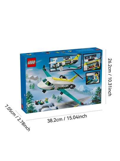 LEGO طائرة إسعاف جوي ل-ليغو 60465 سيتي