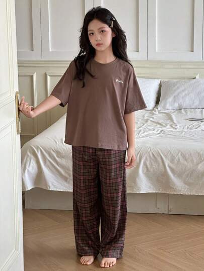 Dazy Kids ملابس منزلية مريحة للفتيات المراهقات في فصل الخريف رمضان