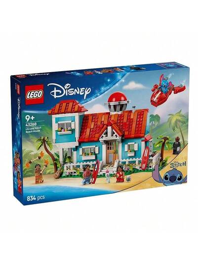LEGO بيت الشاطئ لليلو وستيتش 43268 ليغو